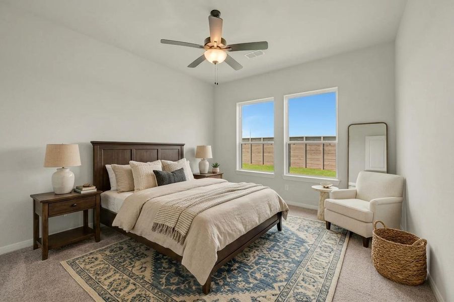Virtually staged to give you the visual you need to see furniture placement and how the home can live.