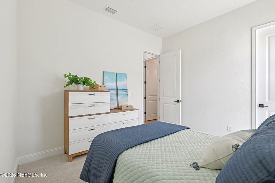 Furnished interior view inside a new home in Middlebourne, St. Johns (Image 44). Furnished interior view inside a new home in Middlebourne, St. Johns (Image 44).
