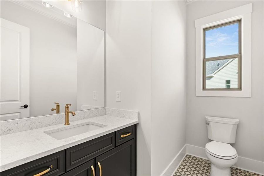 Furnished interior view inside a new home in Horizon at Laurel Canyon, Canton (Image 15).