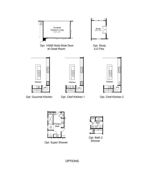 2D floor plan layout of this home in Ladera Trails, Queen Creek, AZ (Image 4). 2D floor plan layout of this home in Ladera Trails, Queen Creek, AZ (Image 4).