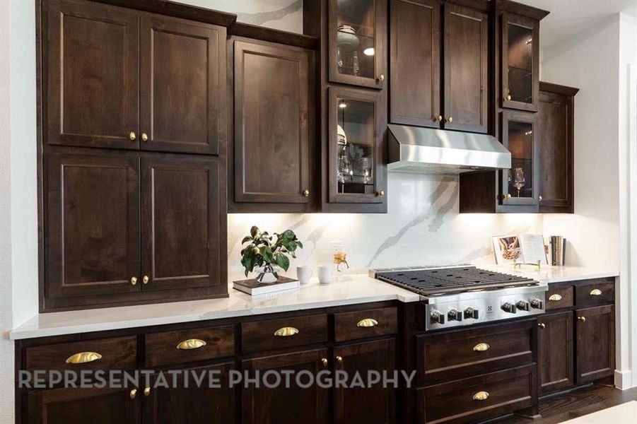 Furnished interior view inside a new home in Pecan Square, Northlake (Image 15).