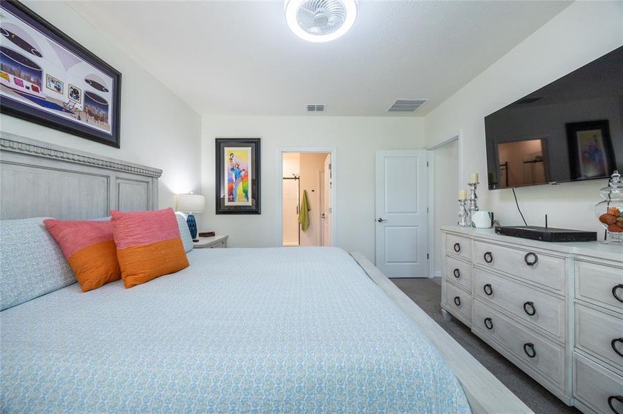 Furnished interior view inside a new home in Lake Diamond, Ocala (Image 22).