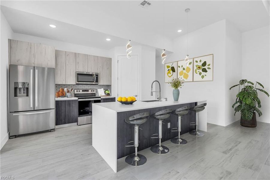 Furnished interior view inside a new home in , Port Charlotte (Image 9).