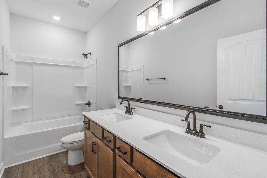 Furnished interior view inside a new home in Hendrix Farms, Lexington (Image 12).