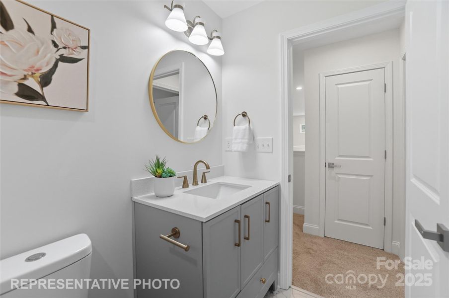 Furnished interior view inside a new home in , Mooresville (Image 6).