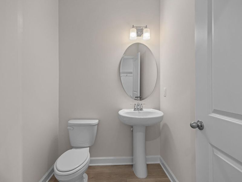 Furnished interior view inside a new home in Tobacco Road, Angier (Image 5).