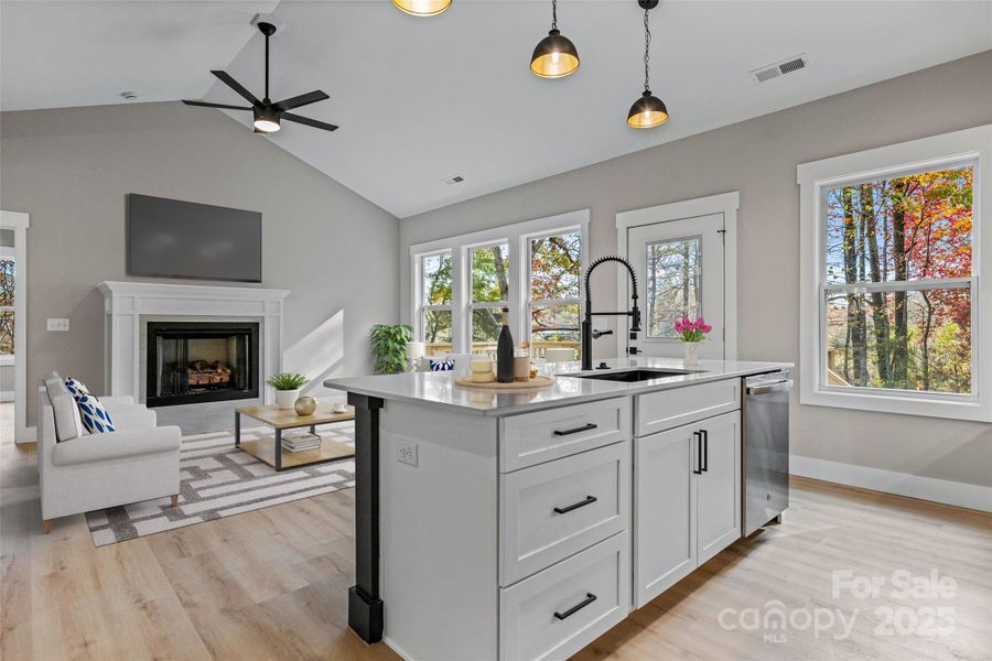 Furnished interior view inside a new home in , Horse Shoe (Image 15). Furnished interior view inside a new home in , Horse Shoe (Image 15).