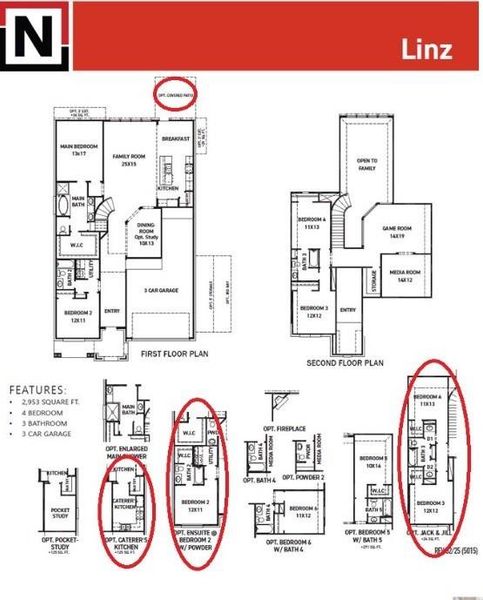 2D floor plan layout of this home in Sienna Village of Anderson Springs 50', Missouri City, TX (Image 3). 2D floor plan layout of this home in Sienna Village of Anderson Springs 50', Missouri City, TX (Image 3).