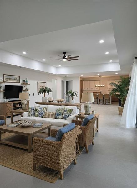 Furnished interior view inside a new home in , Punta Gorda (Image 4).
