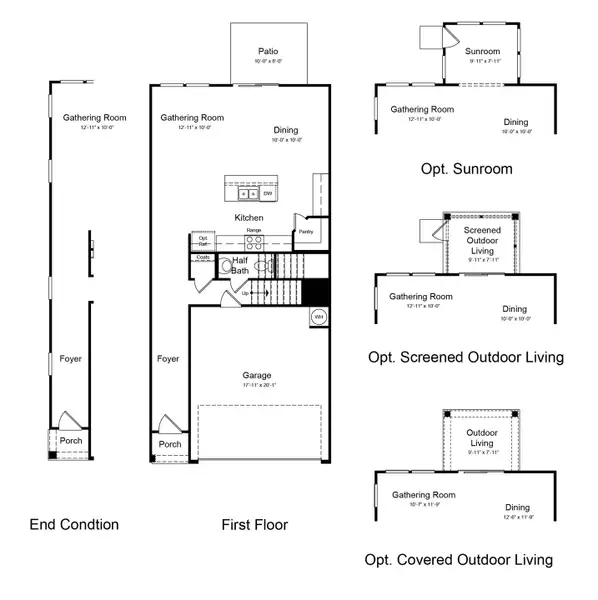 2D floor plan layout of this home in Forestville Station, Wake Forest, NC (Image 2). 2D floor plan layout of this home in Forestville Station, Wake Forest, NC (Image 2).