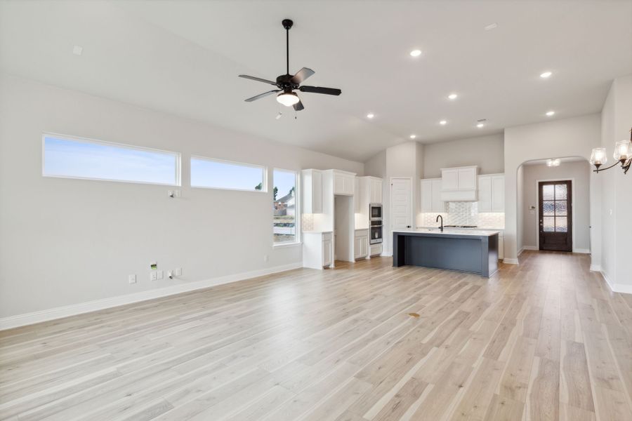Representative unfurnished interior of a home built from the Bayhill by Cambridge Homes in Lake Park, Rowlett (Image 19).