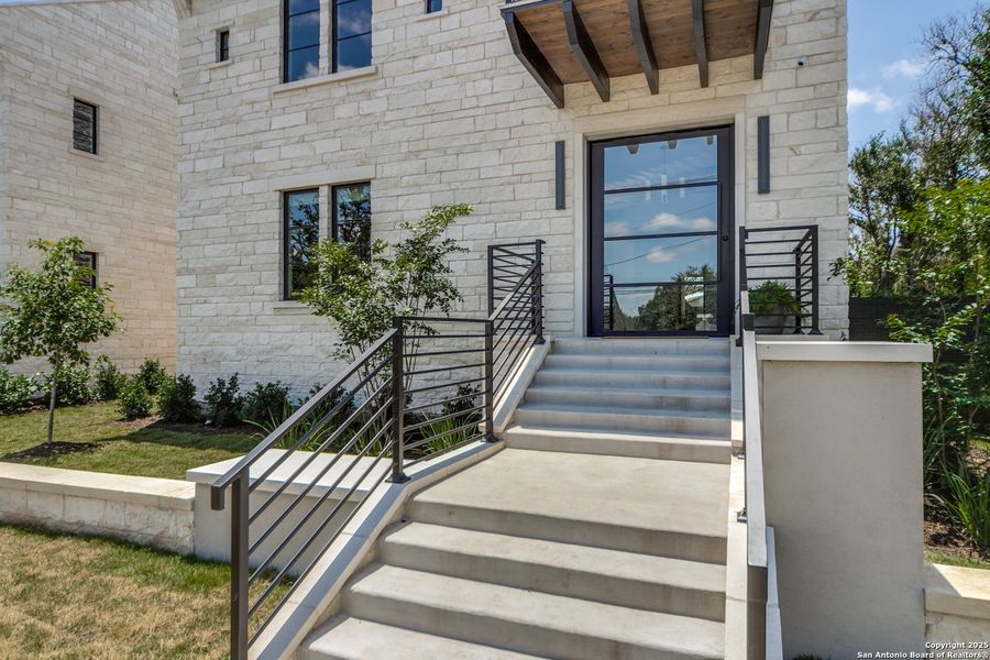 Front exterior of a new home in , Boerne, TX, highlighting curb appeal (Image 24). Front exterior of a new home in , Boerne, TX, highlighting curb appeal (Image 24).
