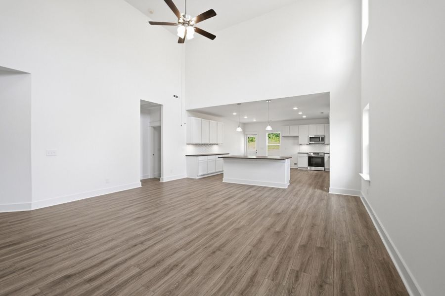 Spacious, unfurnished interior of a new home in Brush Creek, Fairview (Image 52). Spacious, unfurnished interior of a new home in Brush Creek, Fairview (Image 52).