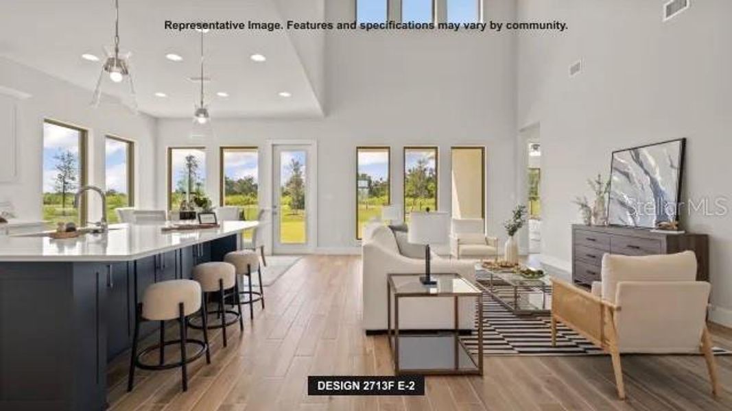 Furnished interior view inside a new home in Turnleaf, Punta Gorda (Image 8). Furnished interior view inside a new home in Turnleaf, Punta Gorda (Image 8).