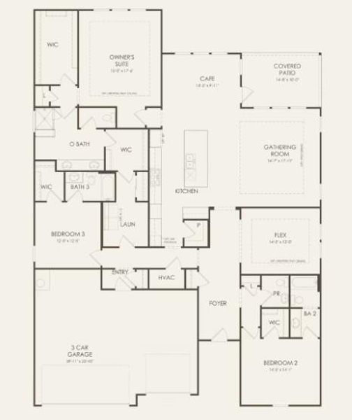 Pulte Homes, Renown floor plan