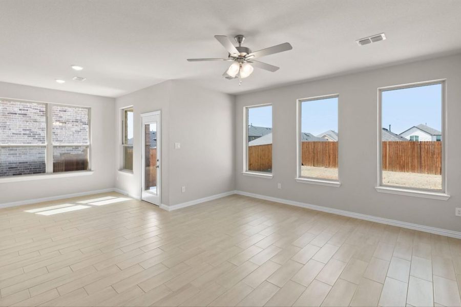 Representative unfurnished interior of a home built from the Rosewood Colony At Pinehurst Signature by Brohn Homes in Colony at Pinehurst, Pinehurst (Image 20).