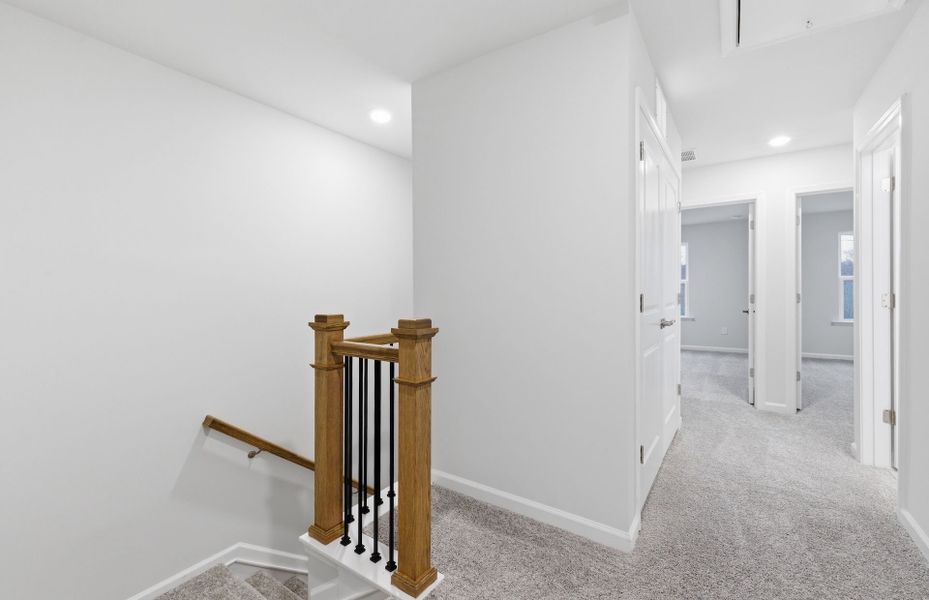 Spacious, unfurnished interior of a new home in McConnell Ridge, McLeansville (Image 22).