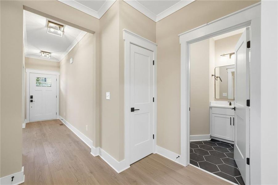 Spacious, unfurnished interior of a new home in , Canton (Image 48).