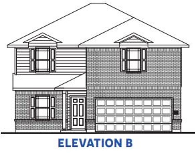 Hamilton Elevation B Elevation