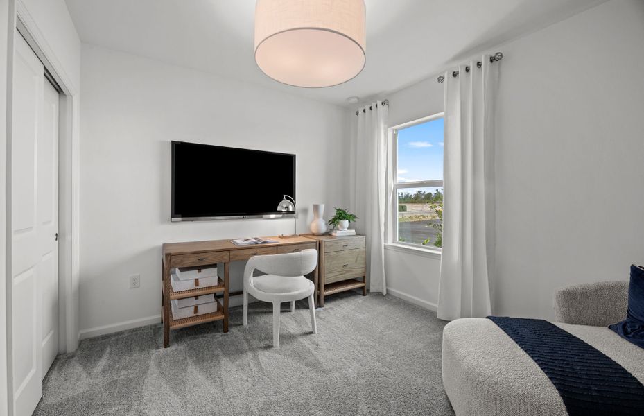 Furnished interior view inside a new home in Reagan Landing, Bradenton (Image 14).