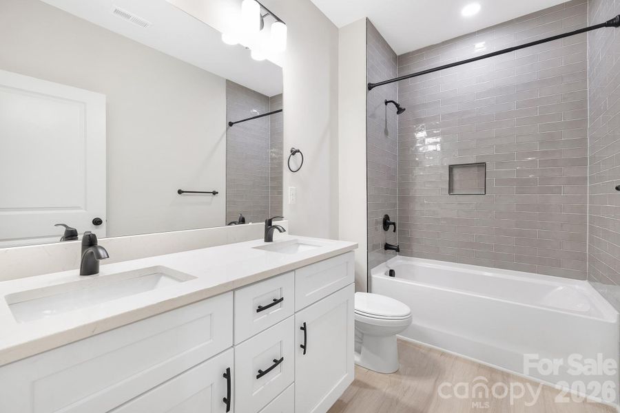Furnished interior view inside a new home in , Charlotte (Image 10).