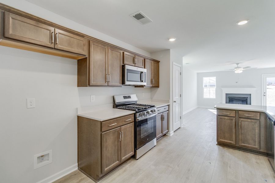 Furnished interior view inside a new home in Ellington, Elgin (Image 8).