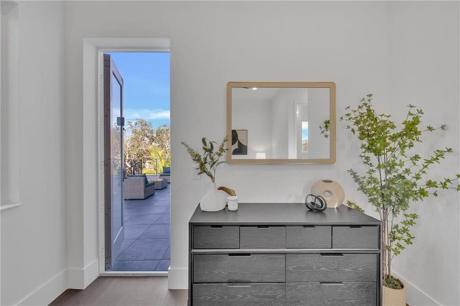 Furnished interior view inside a new home in , Sarasota (Image 42).