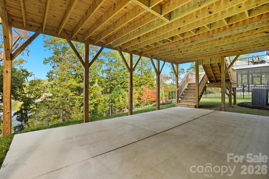 In-progress construction of a new home in , Charlotte, NC (Image 38).