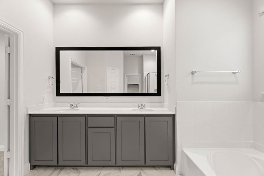 Representative exterior photo of a completed home built from the Brighton by Impression Homes in Mercer Meadows, Royse City, TX (Image 15). Representative exterior photo of a completed home built from the Brighton by Impression Homes in Mercer Meadows, Royse City, TX (Image 15).