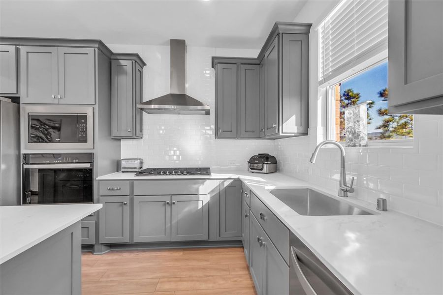 Furnished interior view inside a new home in , Fulshear (Image 6).