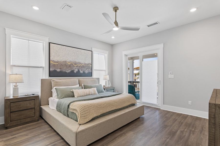Representative furnished interior of a home built from the The Heron 20 by Brock Built in Twin Palms, Inlet Beach (Image 50).