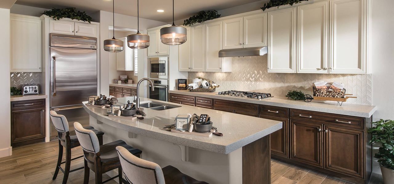 Representative furnished interior of a home built from the Pavona by Robson Resort Communities in Robson Ranch Arizona, Eloy (Image 5).