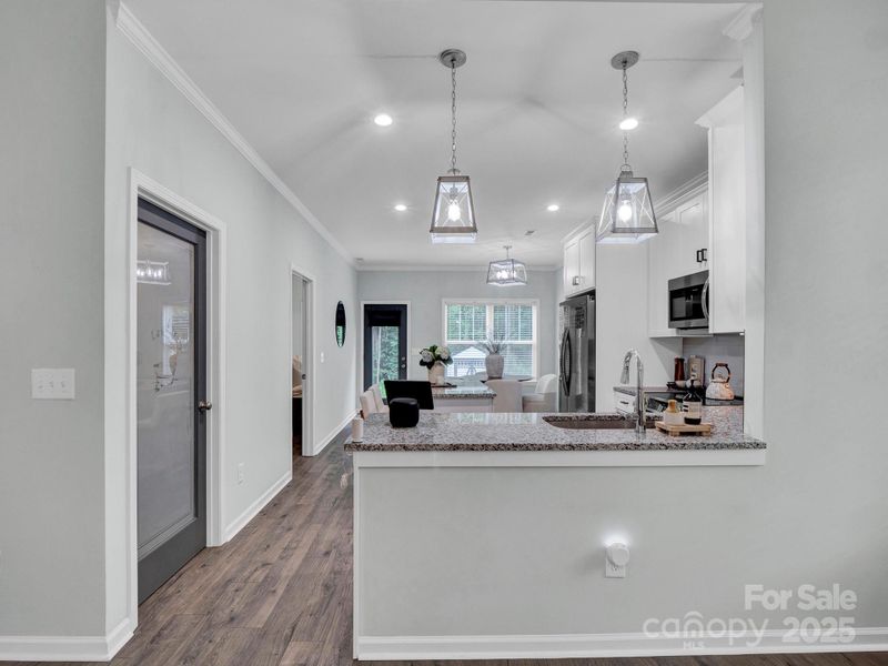 Furnished interior view inside a new home in , Stanley (Image 6).