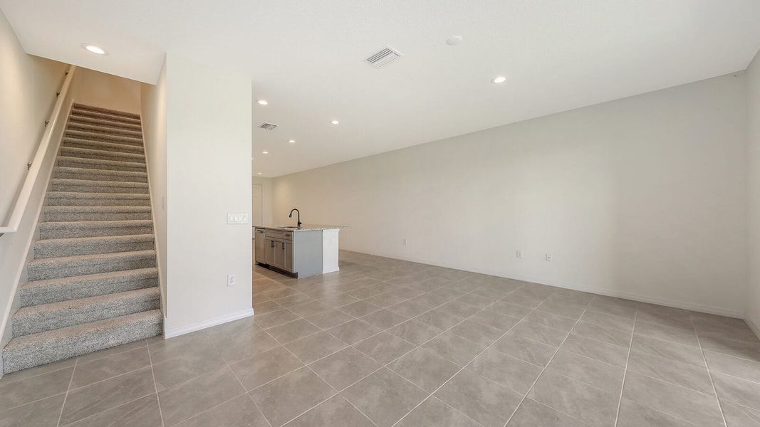 Spacious, unfurnished interior of a new home in Palm Grove Real Estate and Homes for Sale in Lakewood Ranch, FL - Neal Communities, Lakewood Ranch (Image 57).