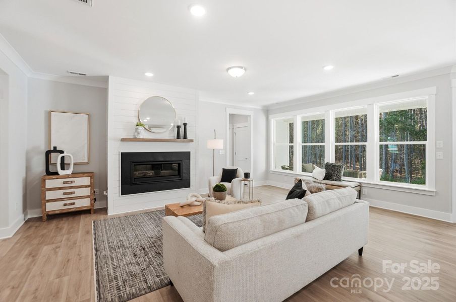 Furnished interior view inside a new home in Rone Creek, Waxhaw (Image 45).