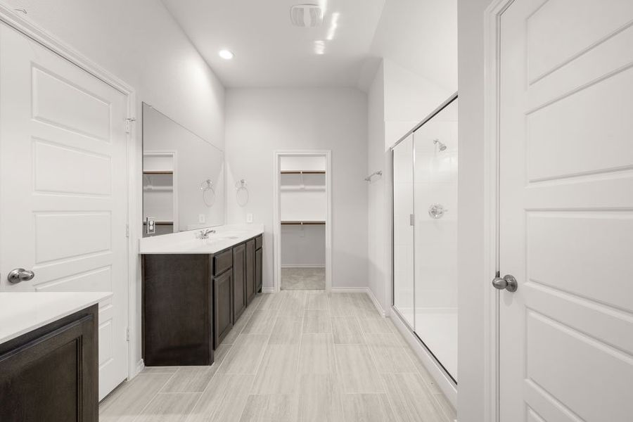 Front exterior of a new home in Stone Eagle, Azle, TX, highlighting curb appeal (Image 14). Front exterior of a new home in Stone Eagle, Azle, TX, highlighting curb appeal (Image 14).