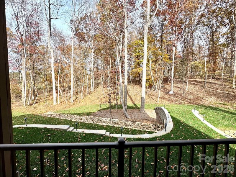Exterior details and patio area of a home in Irish Creek, Landis (Image 24).