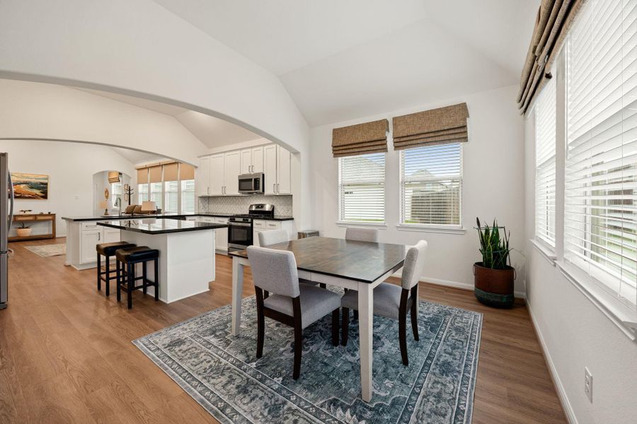 Furnished interior view inside a new home in Willowpoint, Tomball (Image 6).