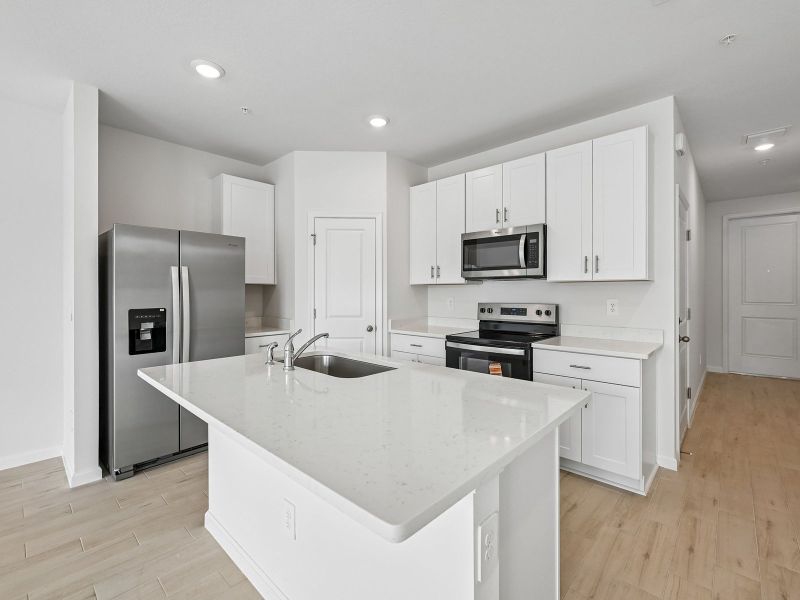 Furnished interior view inside a new home in Tidewater, Fort Pierce (Image 6).