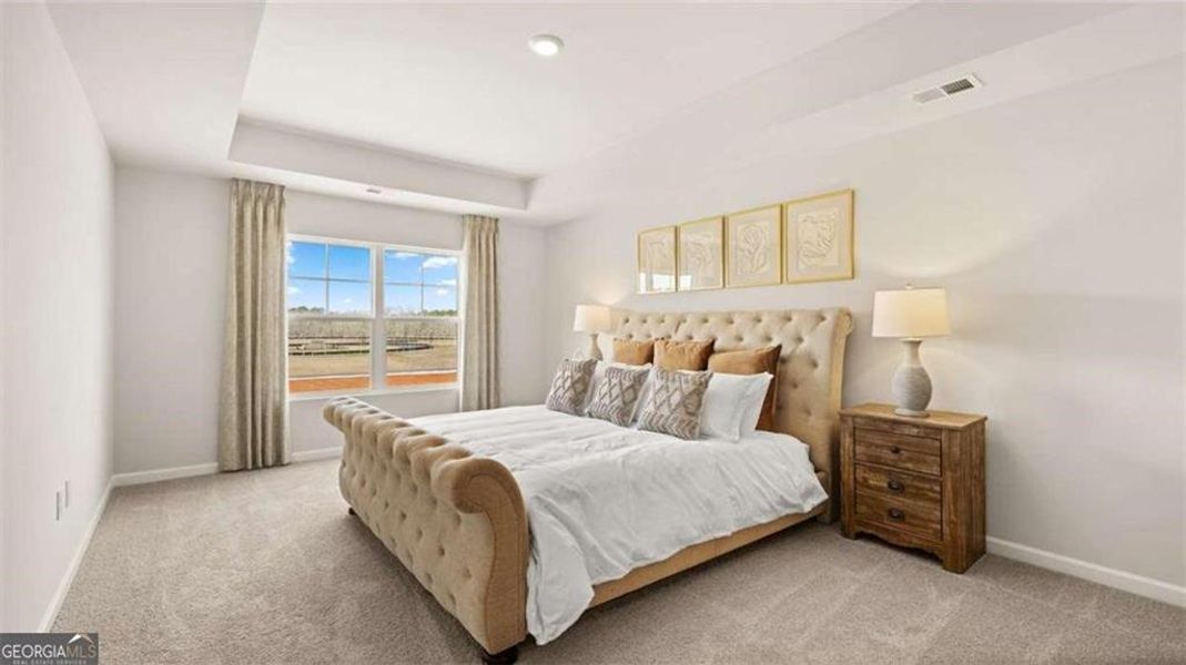 Furnished interior view inside a new home in Echo Glen, Stockbridge (Image 9).