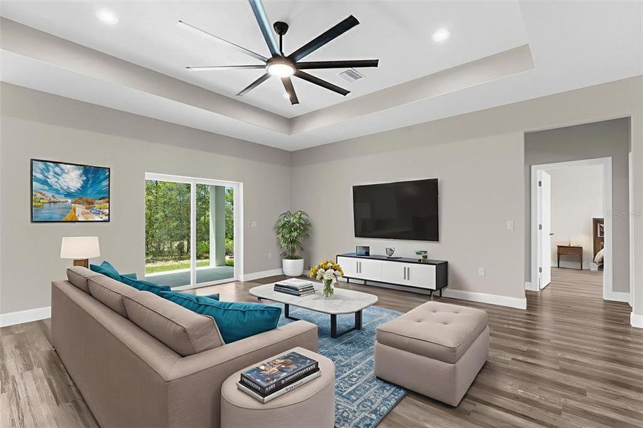 Furnished interior view inside a new home in , Weeki Wachee (Image 15).