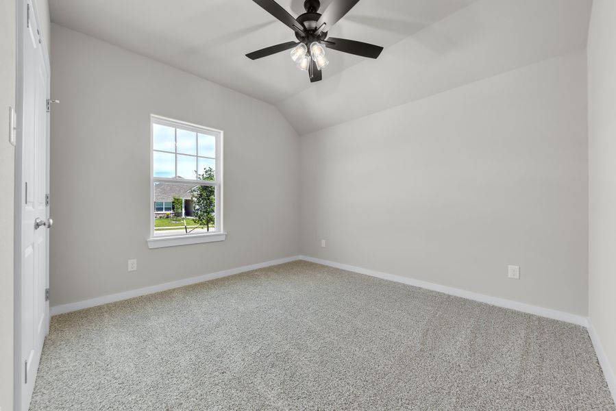Representative unfurnished interior of a home built from the The Poppy by Avonley Homes in Rudder Pointe, Bryan (Image 20).