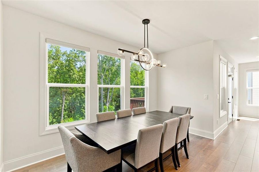 Furnished interior view inside a new home in , Woodstock (Image 32).