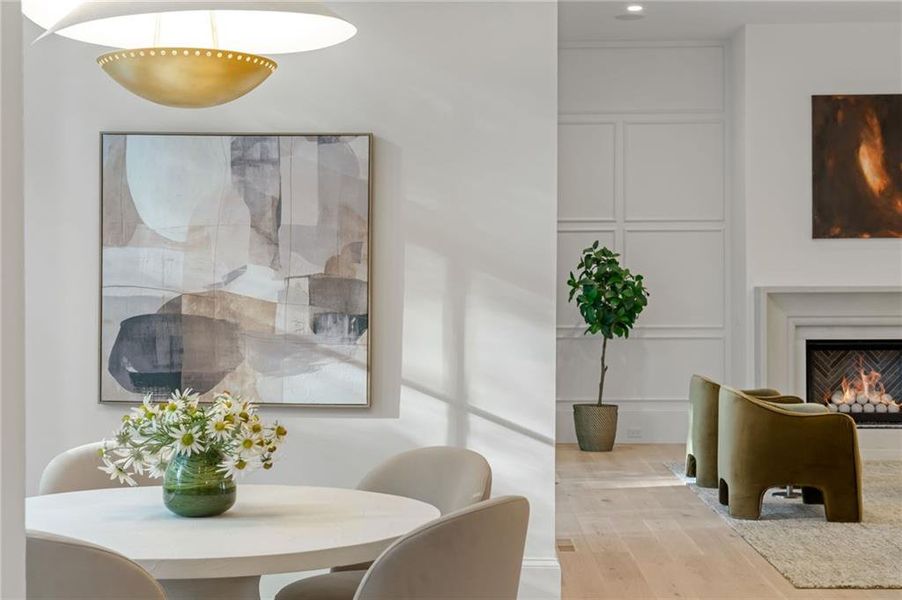 Furnished interior view inside a new home in , Atlanta (Image 45). Furnished interior view inside a new home in , Atlanta (Image 45).