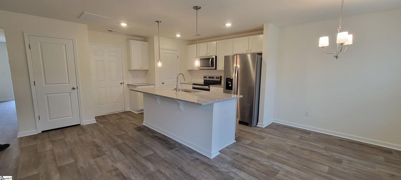 Furnished interior view inside a new home in Hazelwood, Boiling Springs (Image 5). Furnished interior view inside a new home in Hazelwood, Boiling Springs (Image 5).