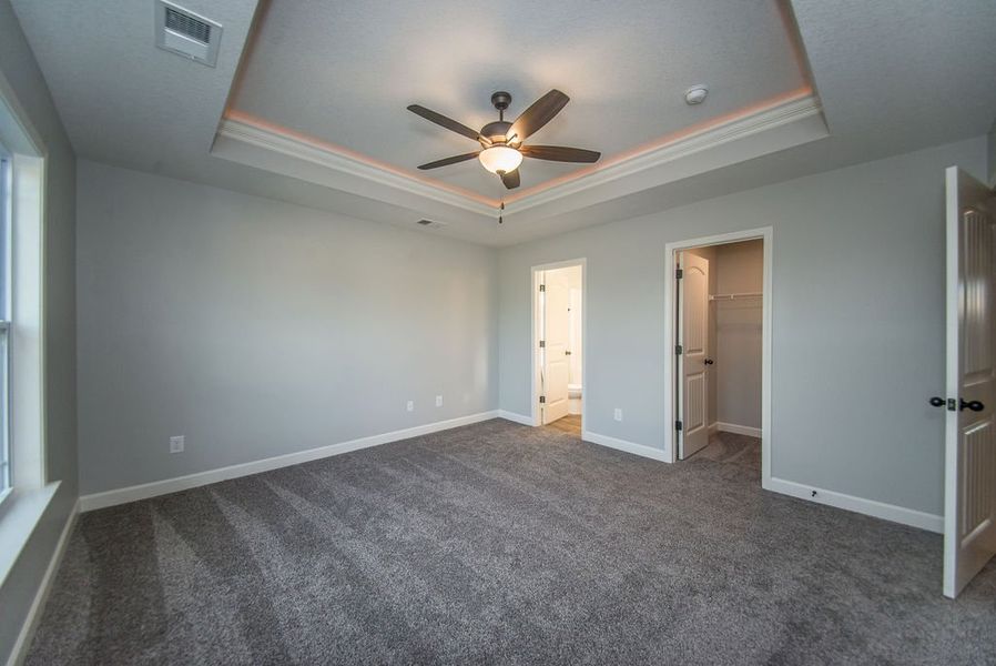 Representative unfurnished interior of a home built from the Heatherwood by Enchanted Homes in Arcadia Village, Spartanburg (Image 28).