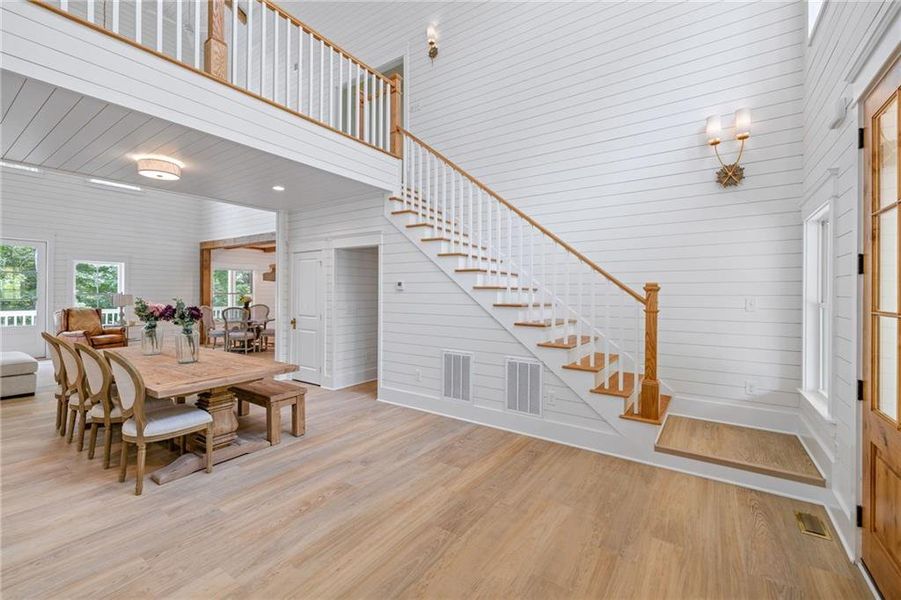 Furnished interior view inside a new home in , Flowery Branch (Image 16).