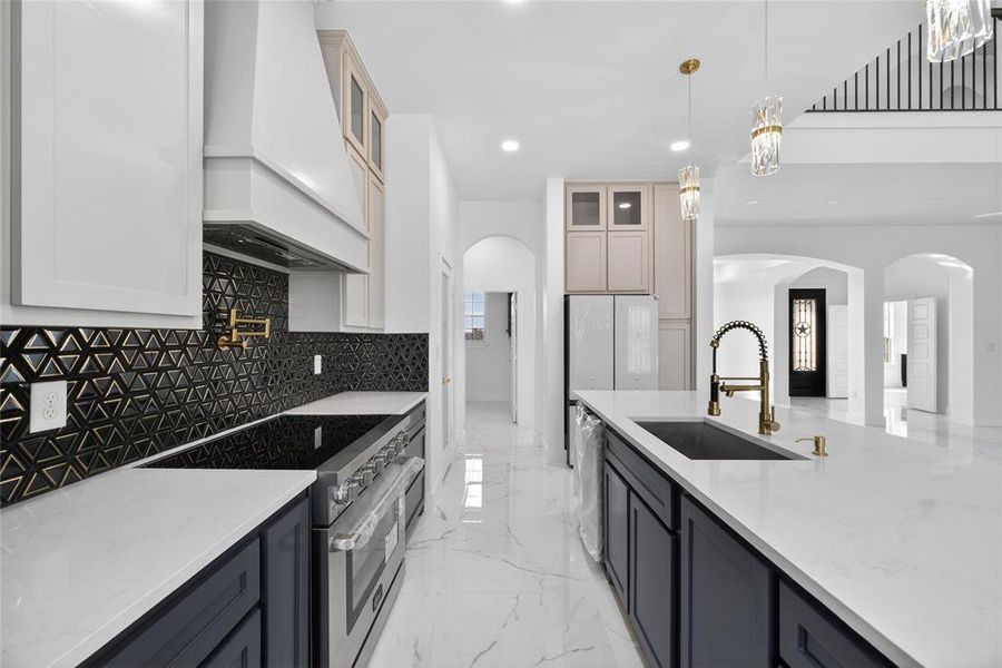 Furnished interior view inside a new home in , Lancaster (Image 6).