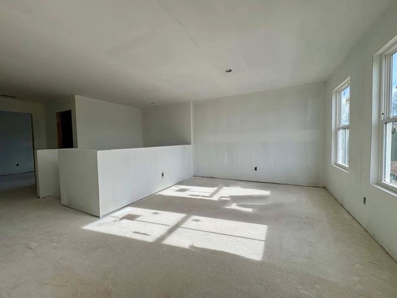 Loft Area Construction Progress