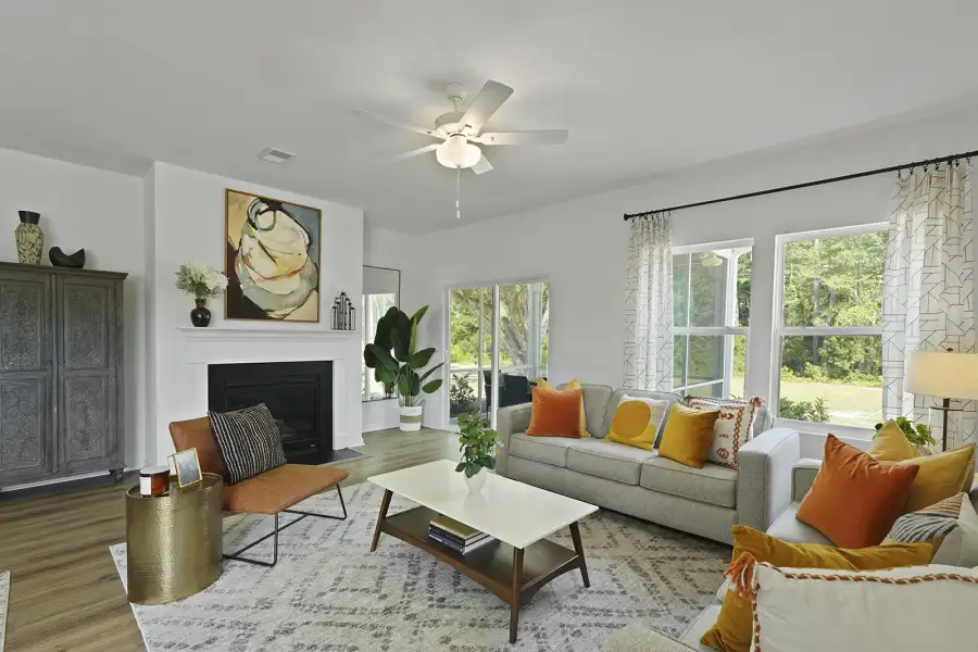 Representative furnished interior of a home built from the Pickens - Genesis Value Collection by Mungo Homes in Fairfield Place East and West, Chesnee (Image 4).